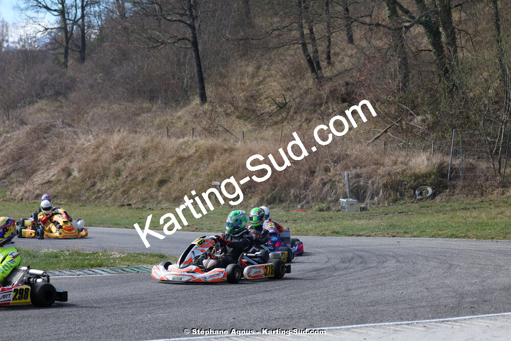 9 & 10/03/2024 : 1ère manche du Championnat du Sud au circuit d’Aigues-Vives (photos Stéphane Agnus) 2024 — karting