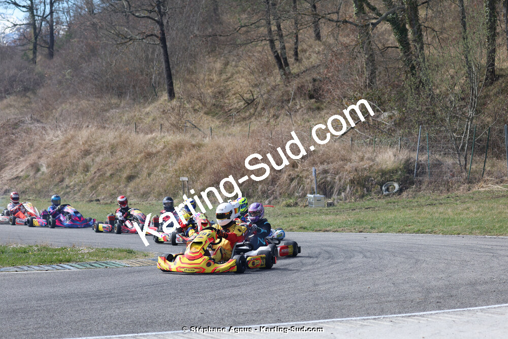 9 & 10/03/2024 : 1ère manche du Championnat du Sud au circuit d’Aigues-Vives (photos Stéphane Agnus) 2024 — karting