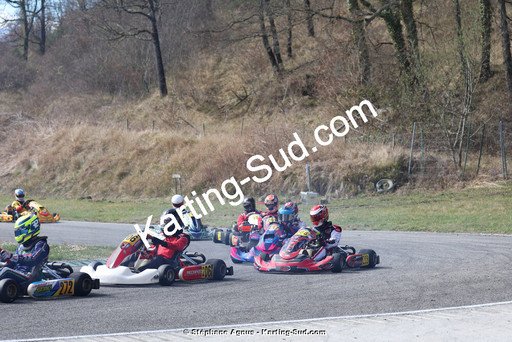 9 & 10/03/2024 : 1ère manche du Championnat du Sud au circuit d’Aigues-Vives (photos Stéphane Agnus) 2024 — karting