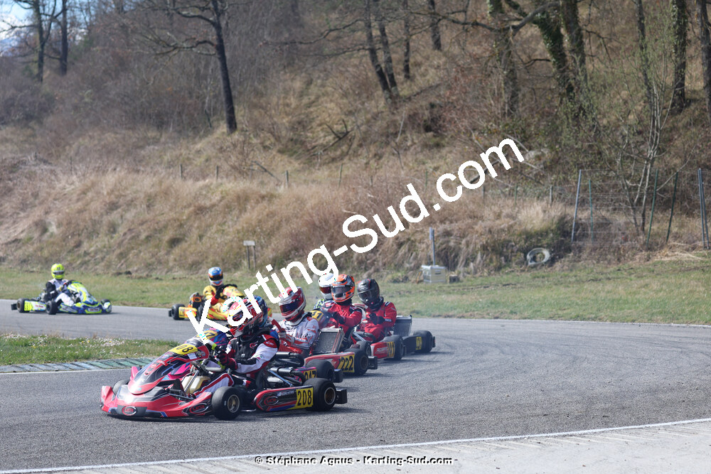 9 & 10/03/2024 : 1ère manche du Championnat du Sud au circuit d’Aigues-Vives (photos Stéphane Agnus) 2024 — karting
