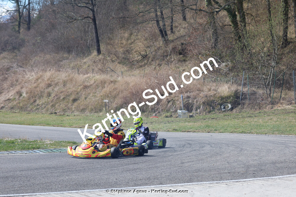 9 & 10/03/2024 : 1ère manche du Championnat du Sud au circuit d’Aigues-Vives (photos Stéphane Agnus) 2024 — karting