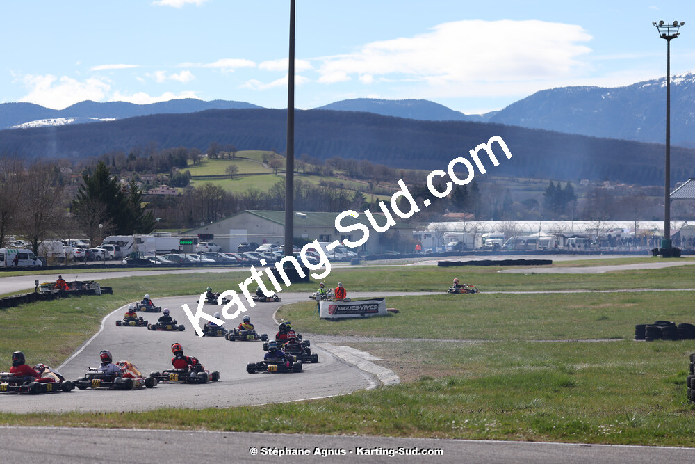 9 & 10/03/2024 : 1ère manche du Championnat du Sud au circuit d’Aigues-Vives (photos Stéphane Agnus) 2024 — karting