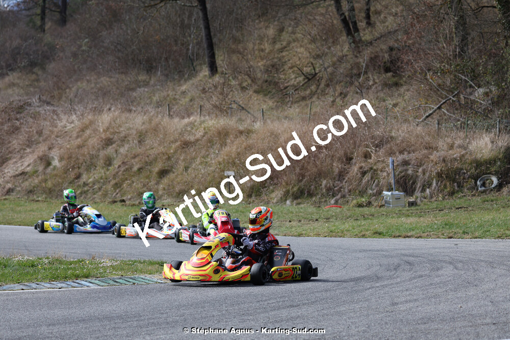 9 & 10/03/2024 : 1ère manche du Championnat du Sud au circuit d’Aigues-Vives (photos Stéphane Agnus) 2024 — karting