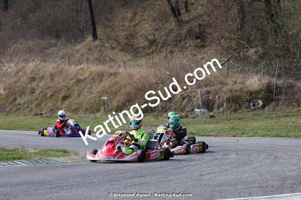 9 & 10/03/2024 : 1ère manche du Championnat du Sud au circuit d’Aigues-Vives (photos Stéphane Agnus) 2024 — karting
