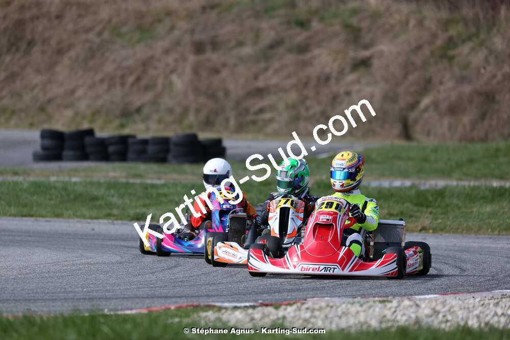 9 & 10/03/2024 : 1ère manche du Championnat du Sud au circuit d’Aigues-Vives (photos Stéphane Agnus) 2024 — karting