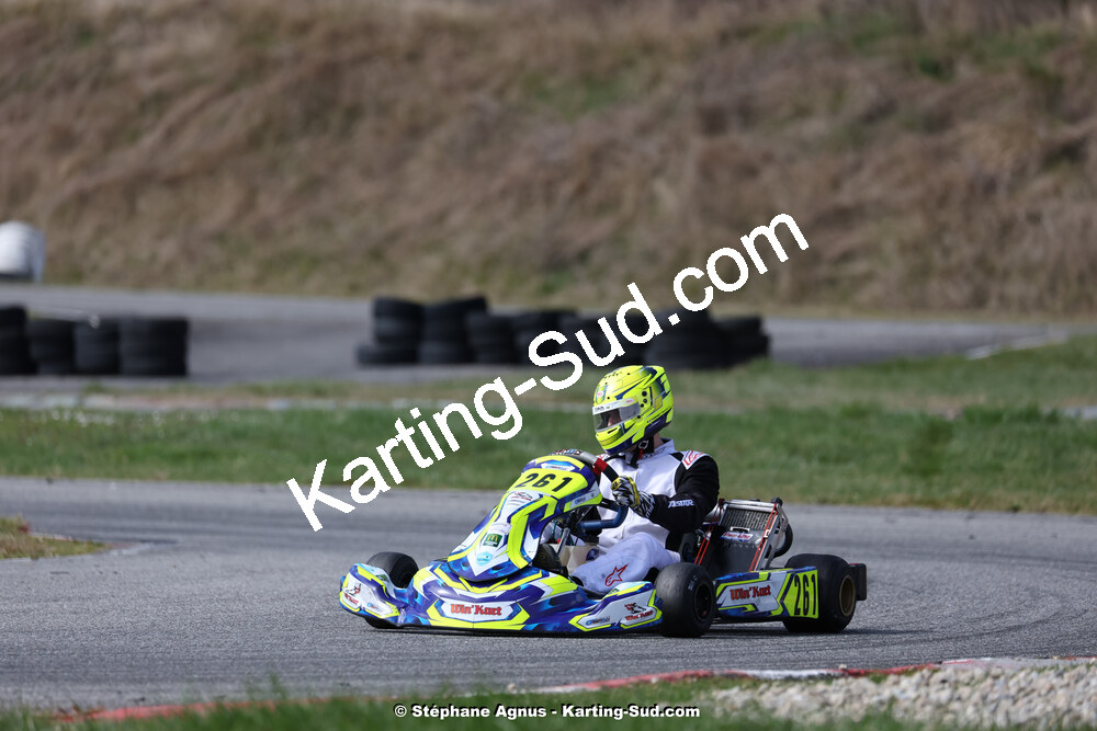 9 & 10/03/2024 : 1ère manche du Championnat du Sud au circuit d’Aigues-Vives (photos Stéphane Agnus) 2024 — karting