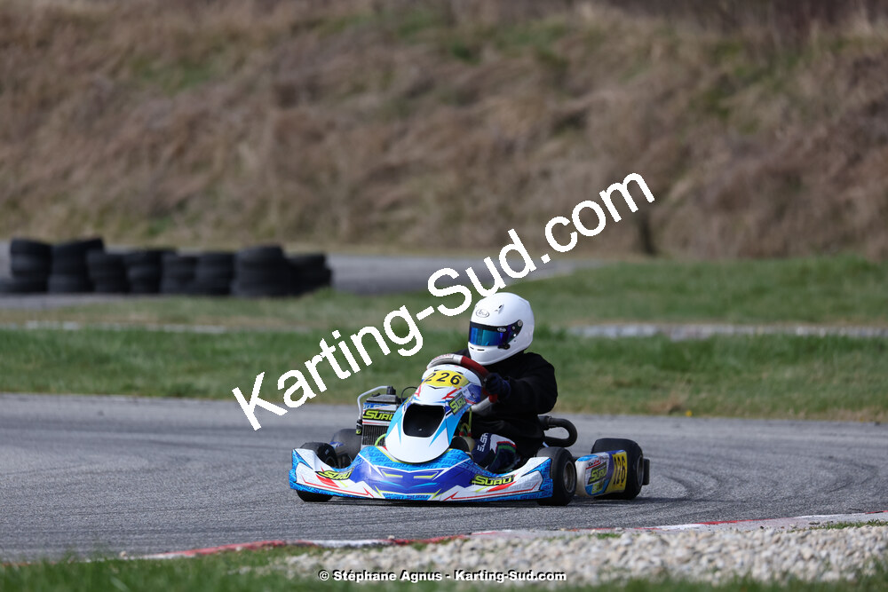 9 & 10/03/2024 : 1ère manche du Championnat du Sud au circuit d’Aigues-Vives (photos Stéphane Agnus) 2024 — karting