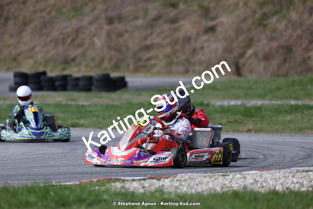9 & 10/03/2024 : 1ère manche du Championnat du Sud au circuit d’Aigues-Vives (photos Stéphane Agnus) 2024 — karting