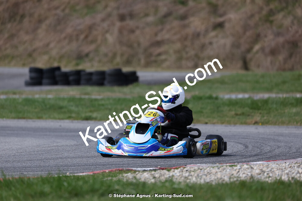 9 & 10/03/2024 : 1ère manche du Championnat du Sud au circuit d’Aigues-Vives (photos Stéphane Agnus) 2024 — karting