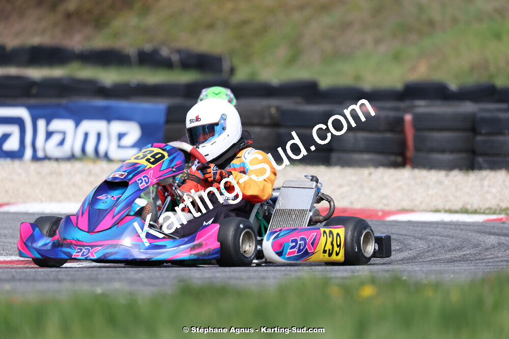 9 & 10/03/2024 : 1ère manche du Championnat du Sud au circuit d’Aigues-Vives (photos Stéphane Agnus) 2024 — karting
