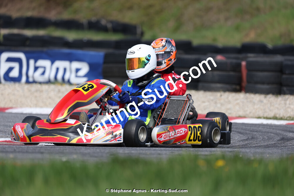 9 & 10/03/2024 : 1ère manche du Championnat du Sud au circuit d’Aigues-Vives (photos Stéphane Agnus) 2024 — karting