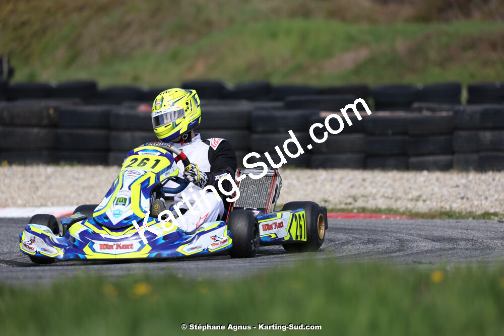 9 & 10/03/2024 : 1ère manche du Championnat du Sud au circuit d’Aigues-Vives (photos Stéphane Agnus) 2024 — karting