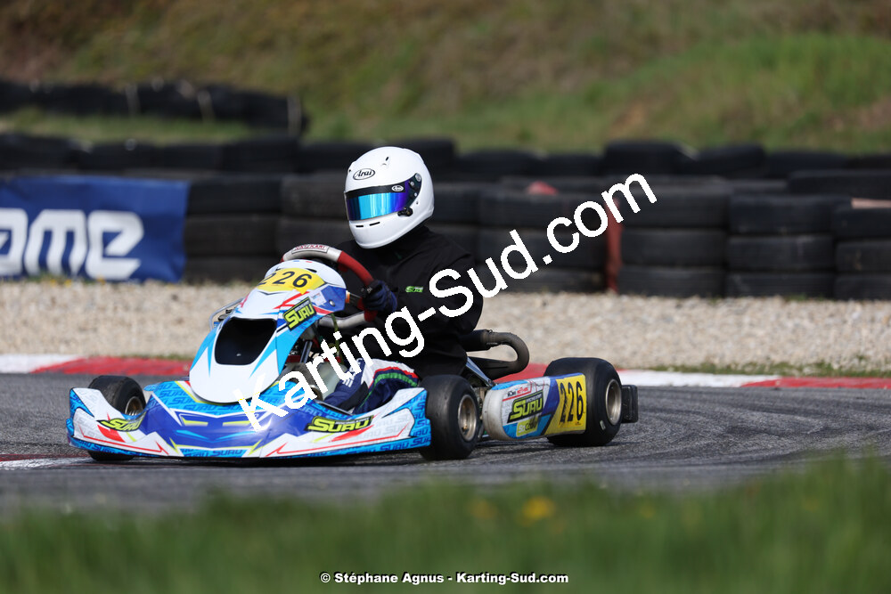 9 & 10/03/2024 : 1ère manche du Championnat du Sud au circuit d’Aigues-Vives (photos Stéphane Agnus) 2024 — karting