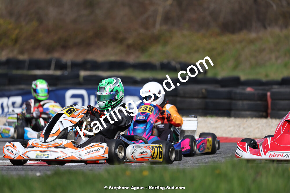 9 & 10/03/2024 : 1ère manche du Championnat du Sud au circuit d’Aigues-Vives (photos Stéphane Agnus) 2024 — karting