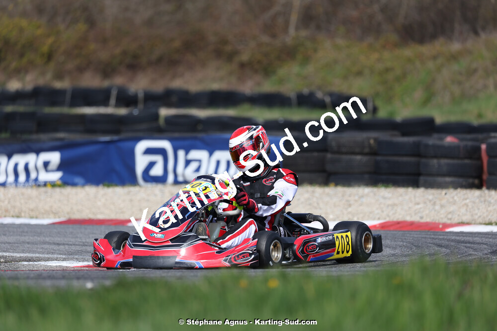 9 & 10/03/2024 : 1ère manche du Championnat du Sud au circuit d’Aigues-Vives (photos Stéphane Agnus) 2024 — karting