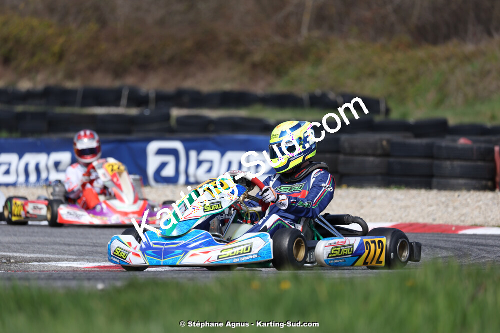 9 & 10/03/2024 : 1ère manche du Championnat du Sud au circuit d’Aigues-Vives (photos Stéphane Agnus) 2024 — karting