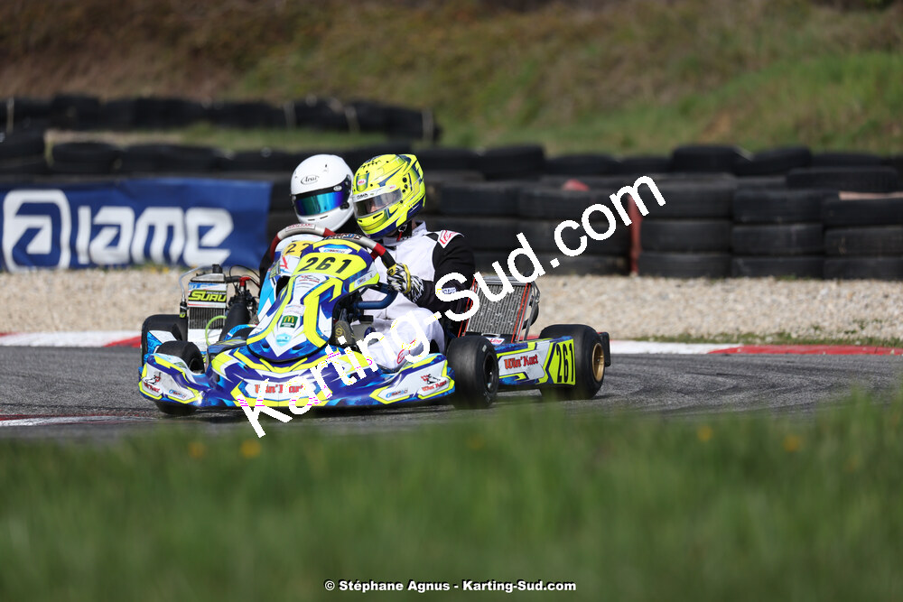 9 & 10/03/2024 : 1ère manche du Championnat du Sud au circuit d’Aigues-Vives (photos Stéphane Agnus) 2024 — karting