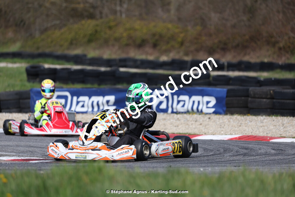 9 & 10/03/2024 : 1ère manche du Championnat du Sud au circuit d’Aigues-Vives (photos Stéphane Agnus) 2024 — karting