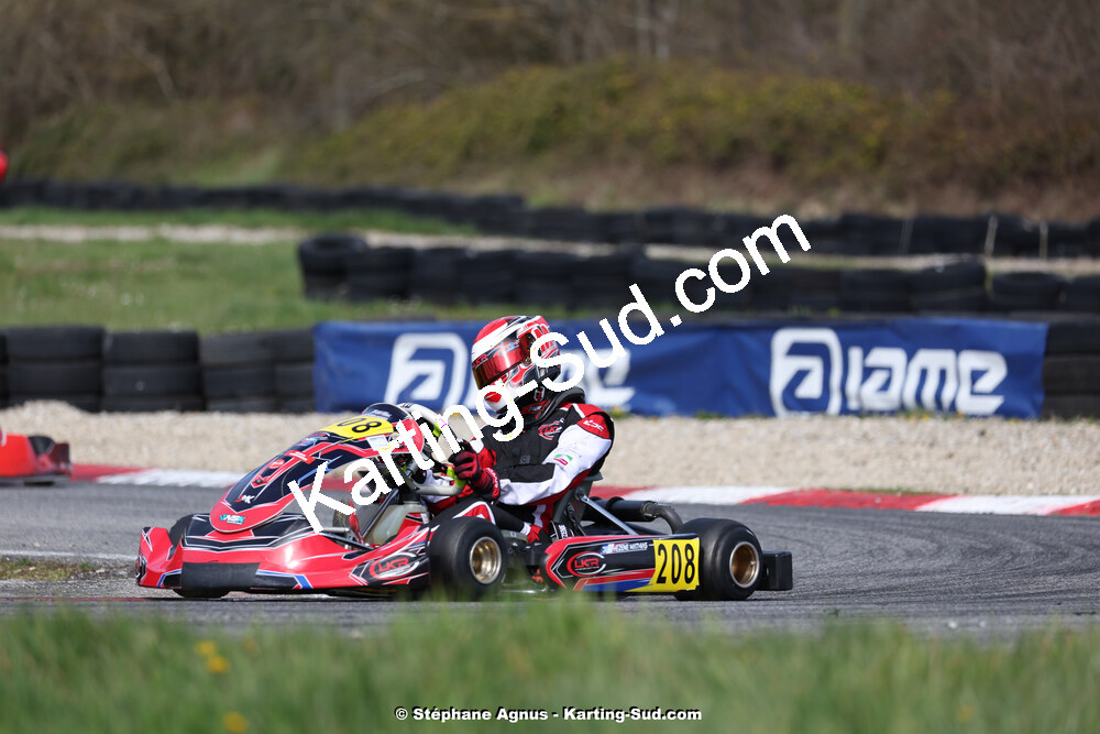 9 & 10/03/2024 : 1ère manche du Championnat du Sud au circuit d’Aigues-Vives (photos Stéphane Agnus) 2024 — karting