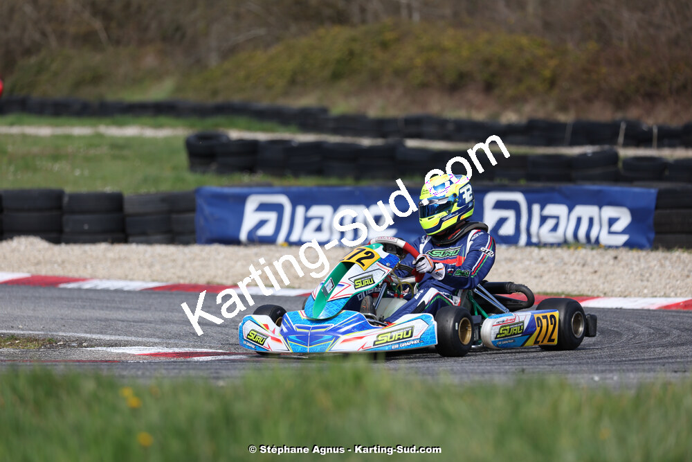 9 & 10/03/2024 : 1ère manche du Championnat du Sud au circuit d’Aigues-Vives (photos Stéphane Agnus) 2024 — karting