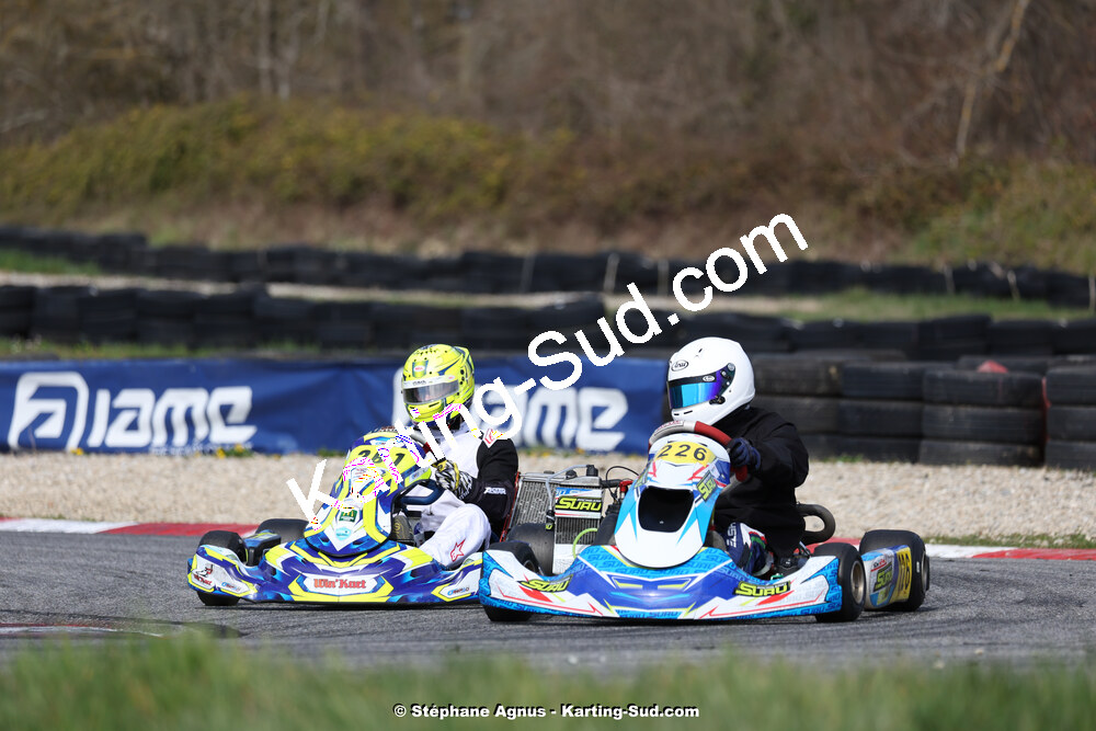 9 & 10/03/2024 : 1ère manche du Championnat du Sud au circuit d’Aigues-Vives (photos Stéphane Agnus) 2024 — karting