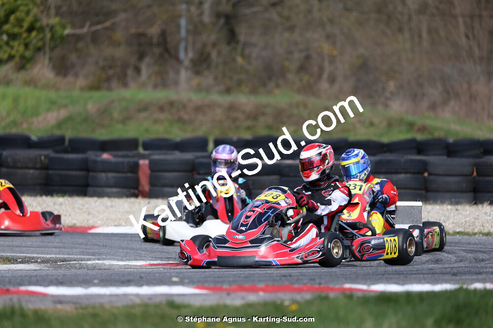 9 & 10/03/2024 : 1ère manche du Championnat du Sud au circuit d’Aigues-Vives (photos Stéphane Agnus) 2024 — karting
