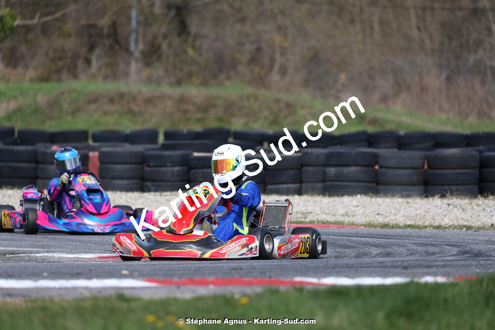 9 & 10/03/2024 : 1ère manche du Championnat du Sud au circuit d’Aigues-Vives (photos Stéphane Agnus) 2024 — karting