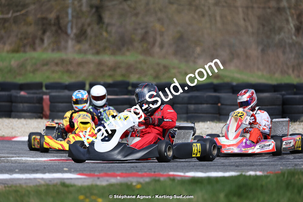 9 & 10/03/2024 : 1ère manche du Championnat du Sud au circuit d’Aigues-Vives (photos Stéphane Agnus) 2024 — karting