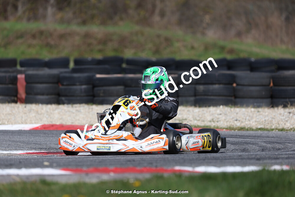 9 & 10/03/2024 : 1ère manche du Championnat du Sud au circuit d’Aigues-Vives (photos Stéphane Agnus) 2024 — karting