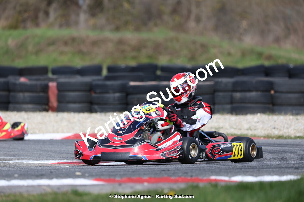 9 & 10/03/2024 : 1ère manche du Championnat du Sud au circuit d’Aigues-Vives (photos Stéphane Agnus) 2024 — karting