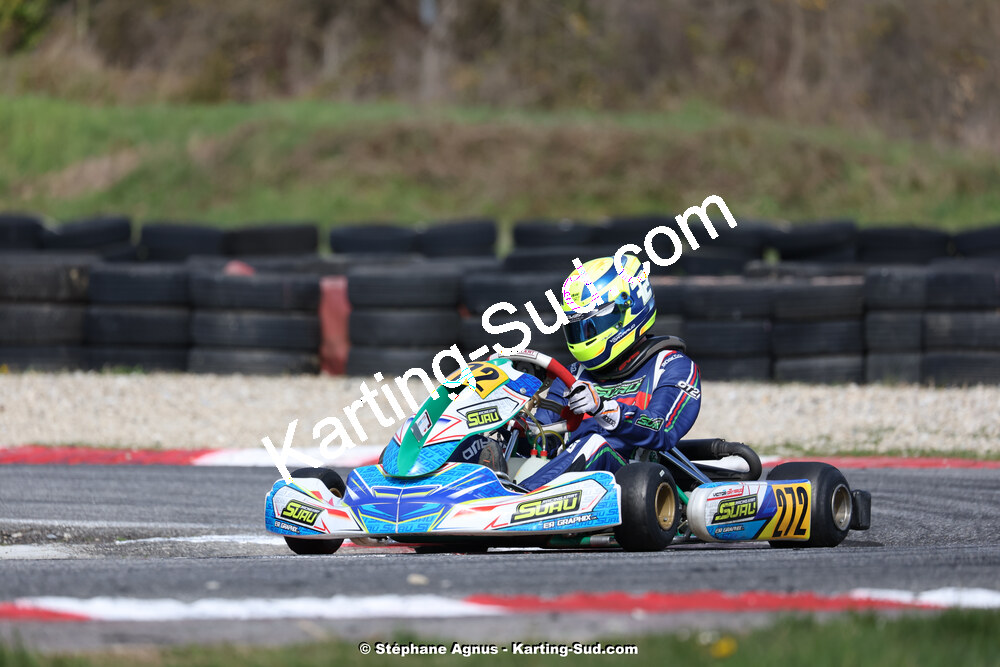 9 & 10/03/2024 : 1ère manche du Championnat du Sud au circuit d’Aigues-Vives (photos Stéphane Agnus) 2024 — karting
