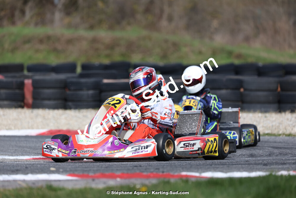 9 & 10/03/2024 : 1ère manche du Championnat du Sud au circuit d’Aigues-Vives (photos Stéphane Agnus) 2024 — karting