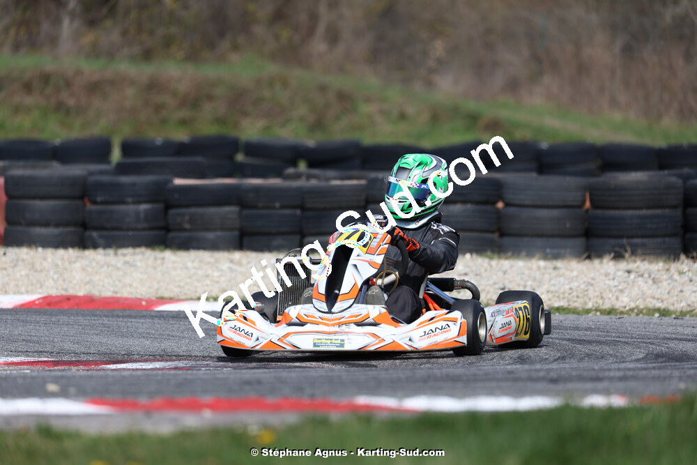9 & 10/03/2024 : 1ère manche du Championnat du Sud au circuit d’Aigues-Vives (photos Stéphane Agnus) 2024 — karting