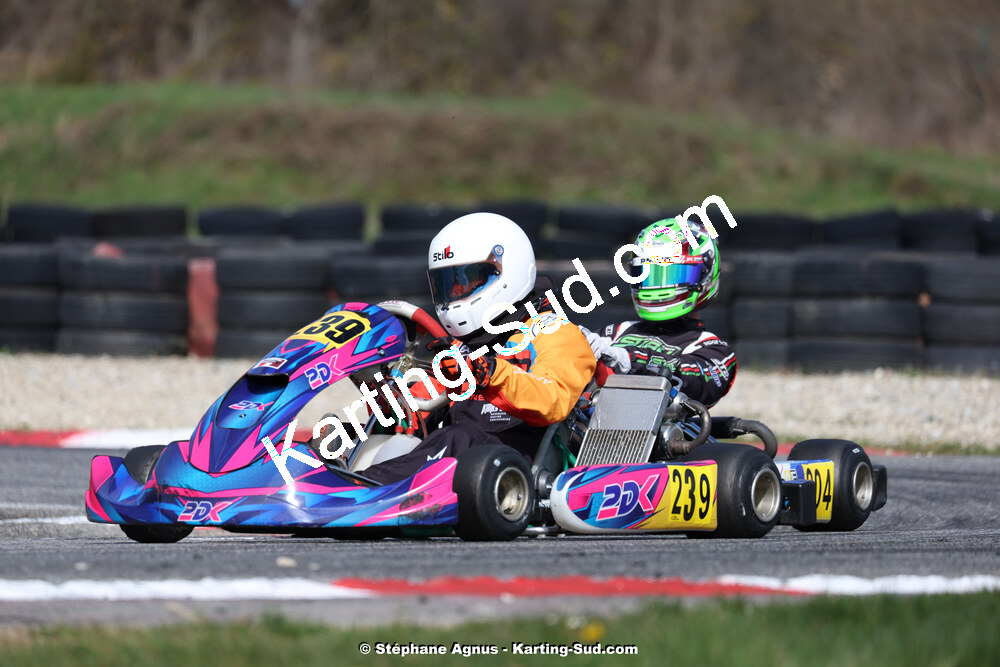 9 & 10/03/2024 : 1ère manche du Championnat du Sud au circuit d’Aigues-Vives (photos Stéphane Agnus) 2024 — karting