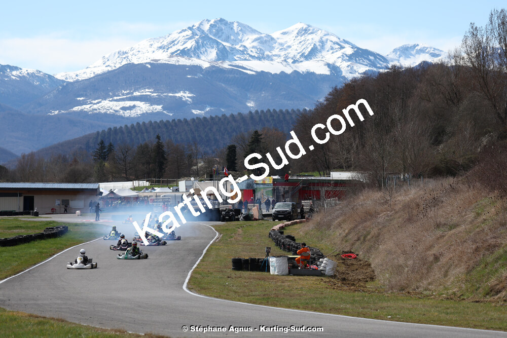 9 & 10/03/2024 : 1ère manche du Championnat du Sud au circuit d’Aigues-Vives (photos Stéphane Agnus) 2024 — karting