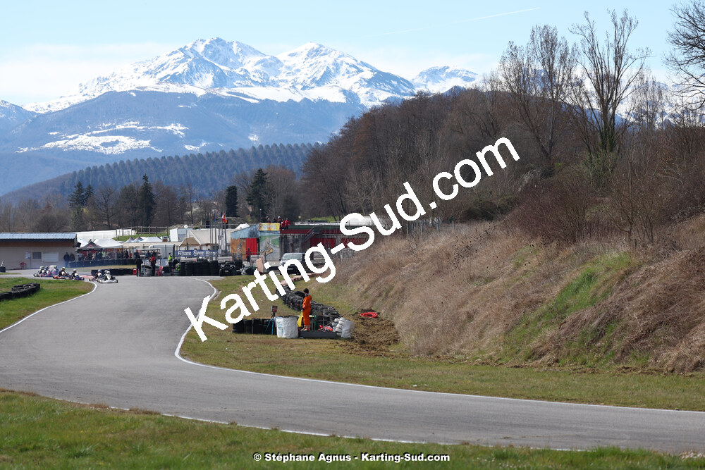 9 & 10/03/2024 : 1ère manche du Championnat du Sud au circuit d’Aigues-Vives (photos Stéphane Agnus) 2024 — karting