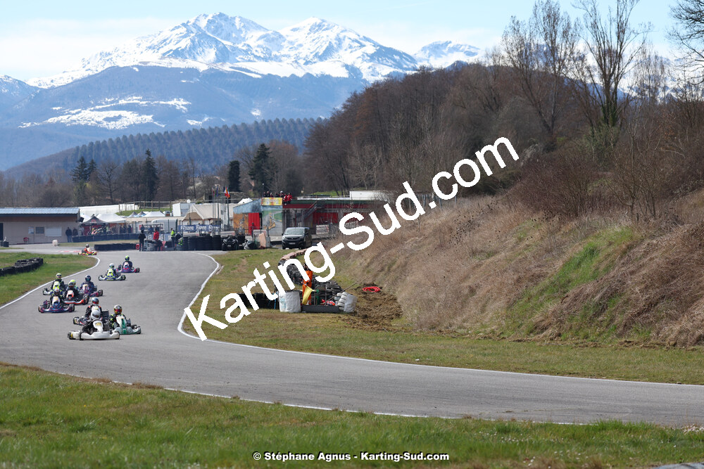 9 & 10/03/2024 : 1ère manche du Championnat du Sud au circuit d’Aigues-Vives (photos Stéphane Agnus) 2024 — karting