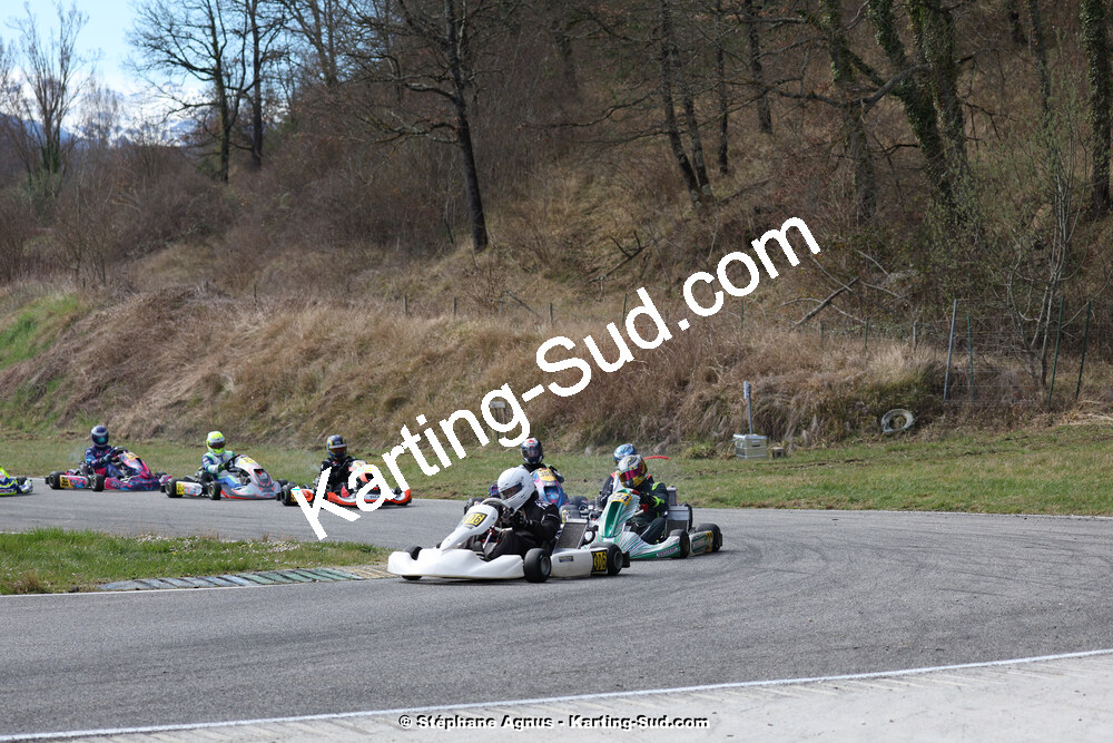 9 & 10/03/2024 : 1ère manche du Championnat du Sud au circuit d’Aigues-Vives (photos Stéphane Agnus) 2024 — karting