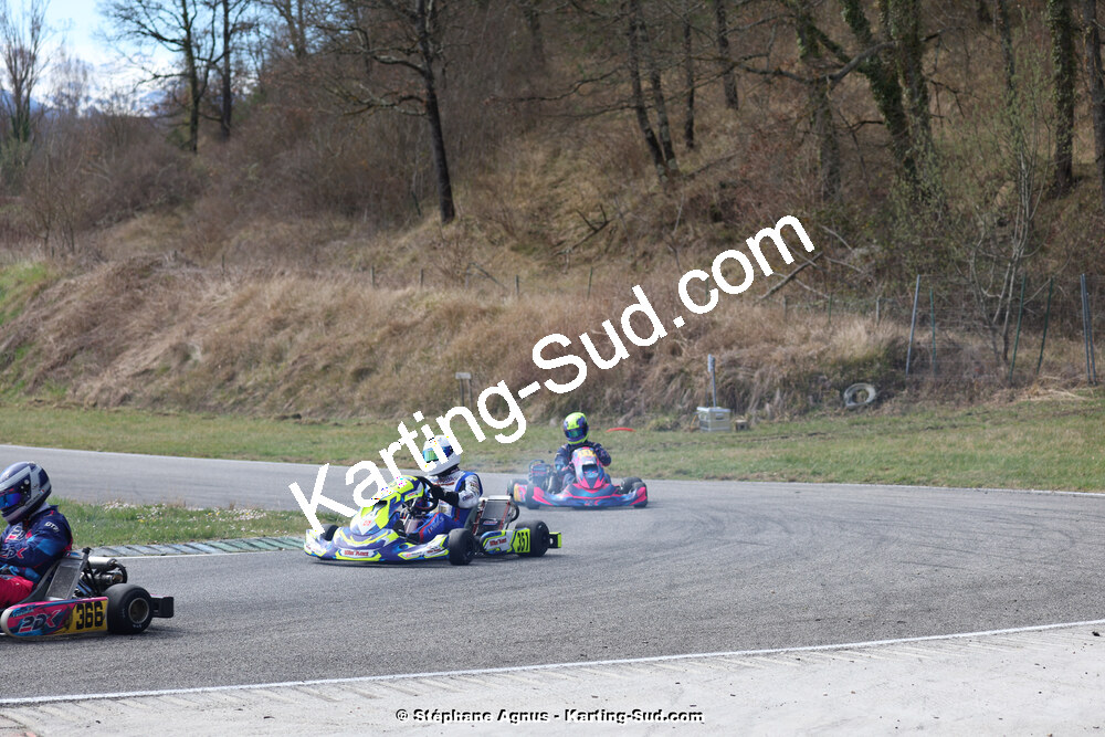 9 & 10/03/2024 : 1ère manche du Championnat du Sud au circuit d’Aigues-Vives (photos Stéphane Agnus) 2024 — karting