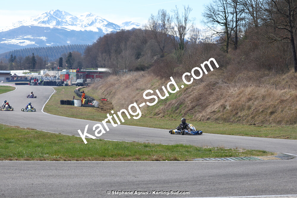 9 & 10/03/2024 : 1ère manche du Championnat du Sud au circuit d’Aigues-Vives (photos Stéphane Agnus) 2024 — karting