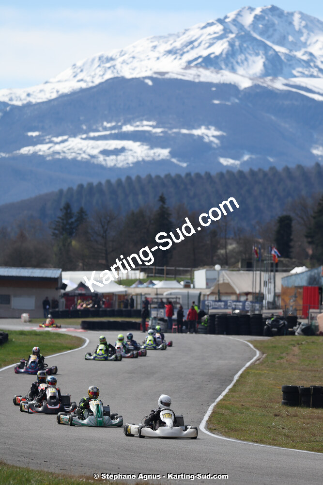 9 & 10/03/2024 : 1ère manche du Championnat du Sud au circuit d’Aigues-Vives (photos Stéphane Agnus) 2024 — karting