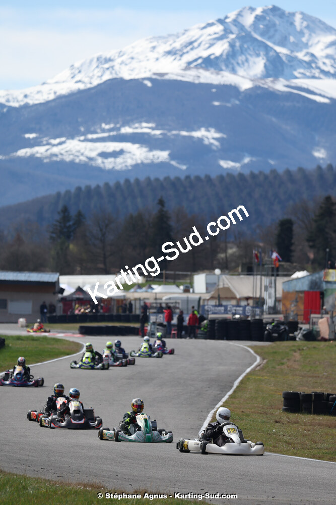 9 & 10/03/2024 : 1ère manche du Championnat du Sud au circuit d’Aigues-Vives (photos Stéphane Agnus) 2024 — karting