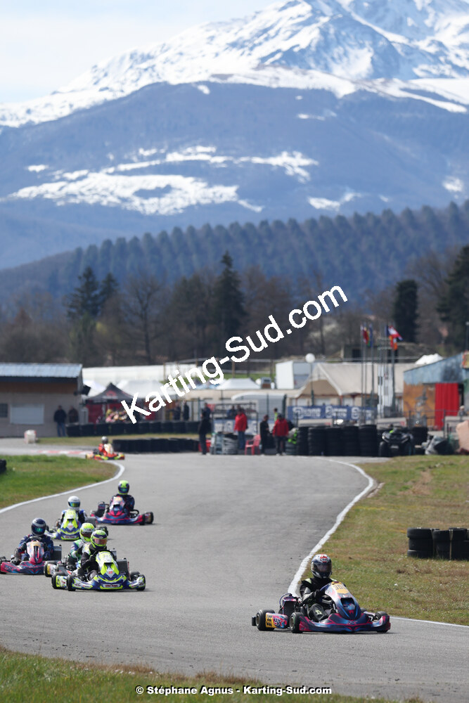 9 & 10/03/2024 : 1ère manche du Championnat du Sud au circuit d’Aigues-Vives (photos Stéphane Agnus) 2024 — karting