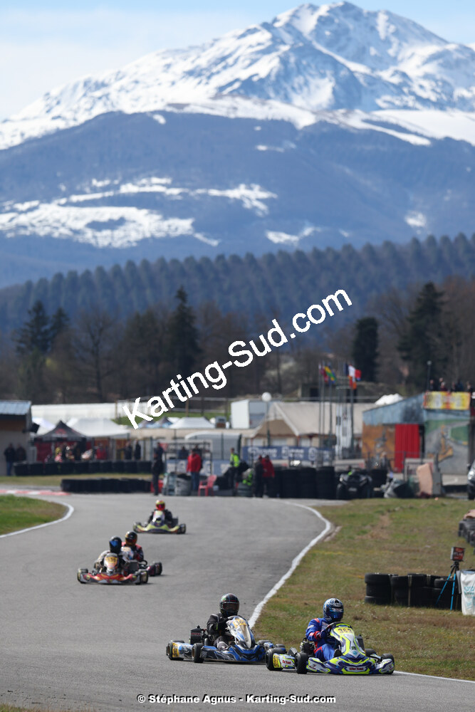 9 & 10/03/2024 : 1ère manche du Championnat du Sud au circuit d’Aigues-Vives (photos Stéphane Agnus) 2024 — karting