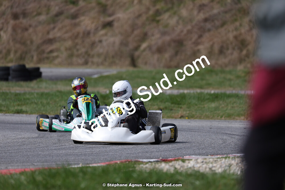 9 & 10/03/2024 : 1ère manche du Championnat du Sud au circuit d’Aigues-Vives (photos Stéphane Agnus) 2024 — karting