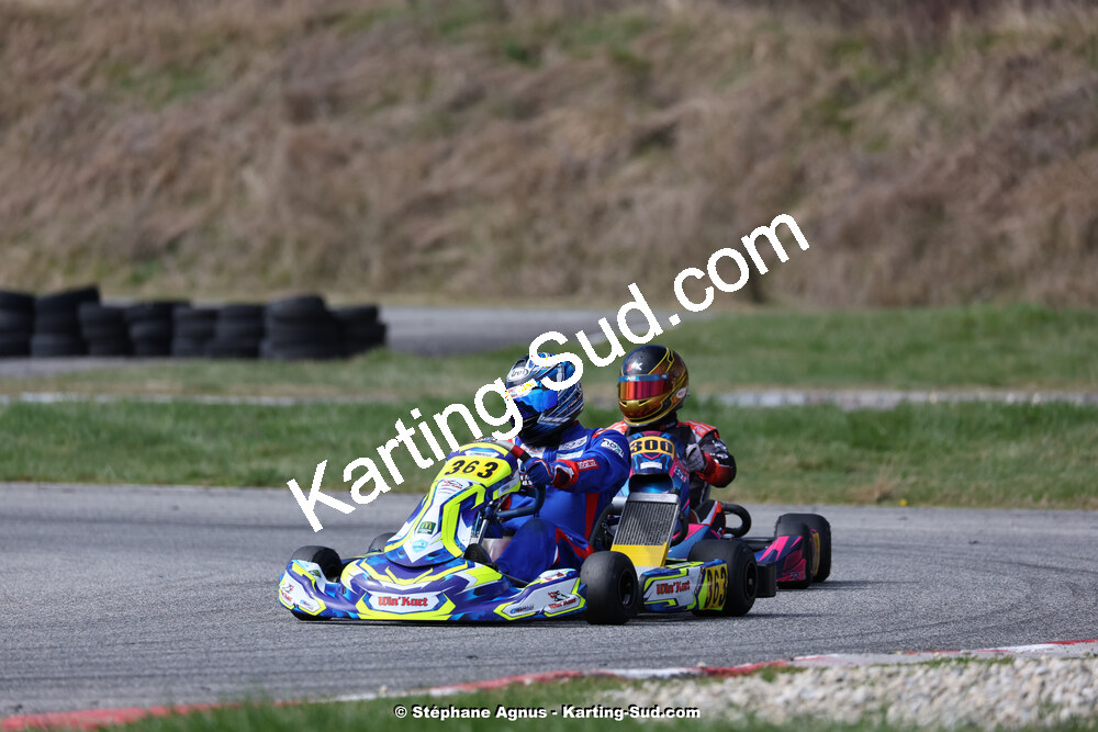 9 & 10/03/2024 : 1ère manche du Championnat du Sud au circuit d’Aigues-Vives (photos Stéphane Agnus) 2024 — karting
