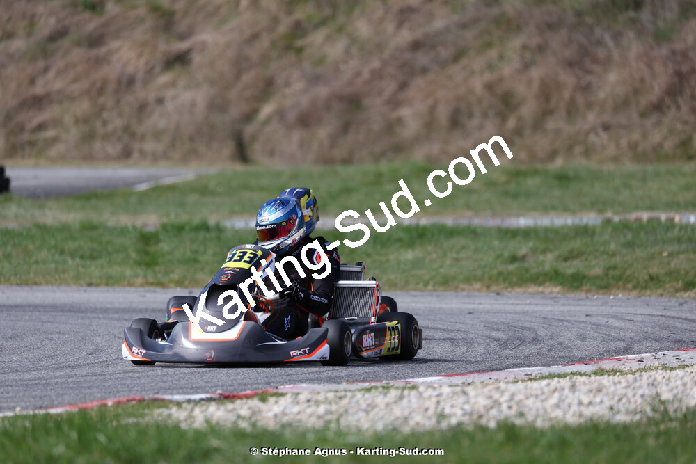 9 & 10/03/2024 : 1ère manche du Championnat du Sud au circuit d’Aigues-Vives (photos Stéphane Agnus) 2024 — karting