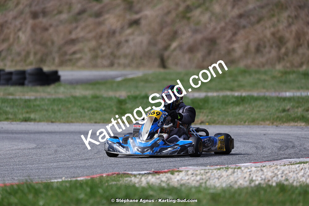 9 & 10/03/2024 : 1ère manche du Championnat du Sud au circuit d’Aigues-Vives (photos Stéphane Agnus) 2024 — karting