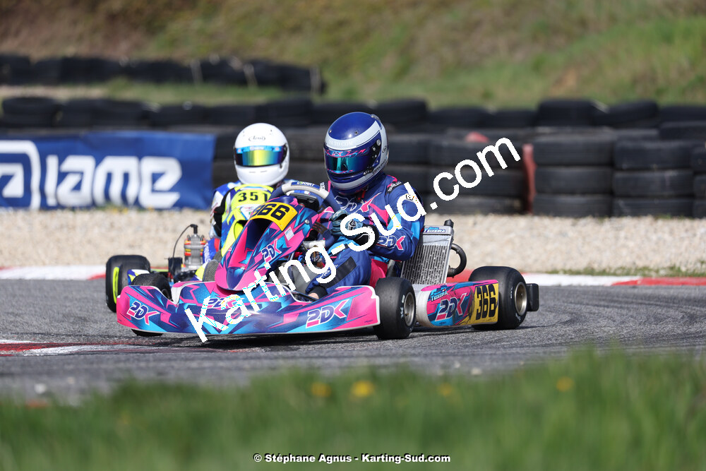 9 & 10/03/2024 : 1ère manche du Championnat du Sud au circuit d’Aigues-Vives (photos Stéphane Agnus) 2024 — karting
