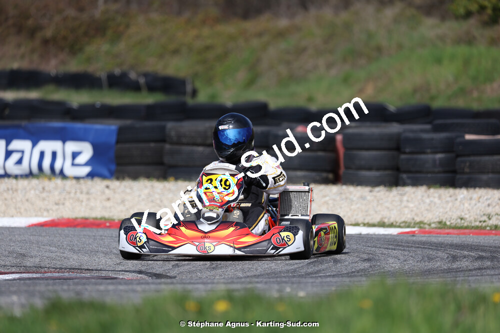 9 & 10/03/2024 : 1ère manche du Championnat du Sud au circuit d’Aigues-Vives (photos Stéphane Agnus) 2024 — karting